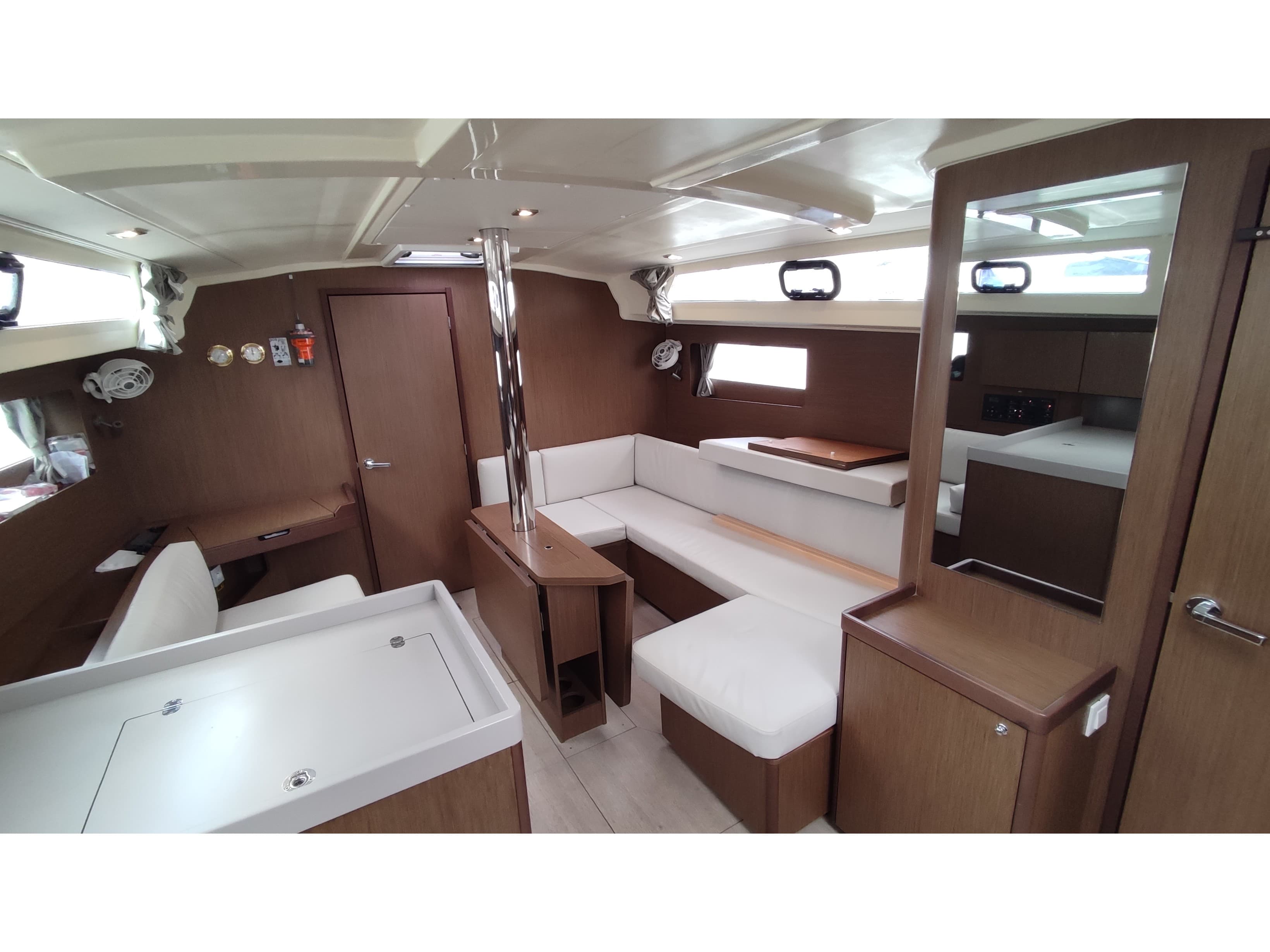 Boat interior