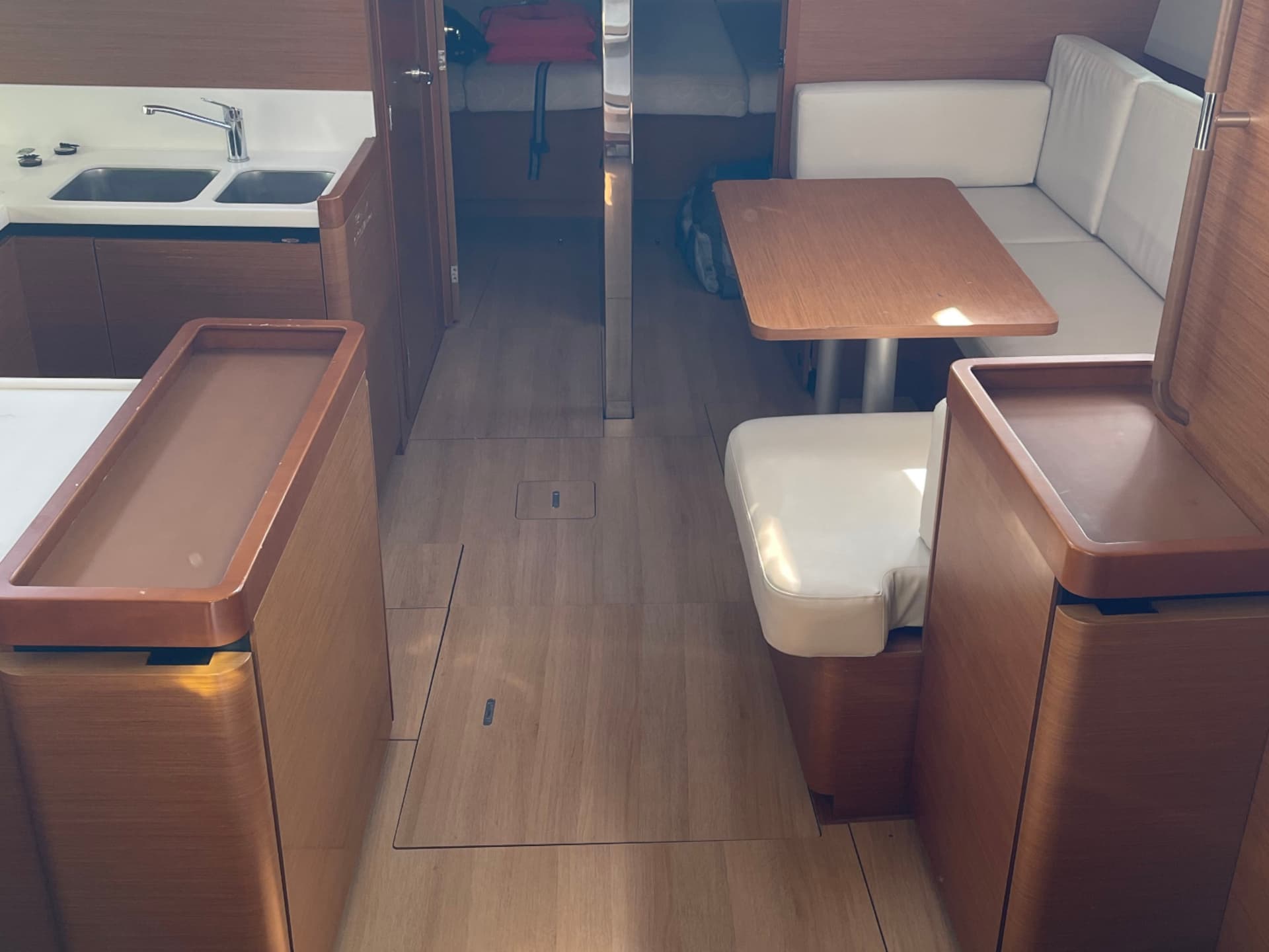 Boat interior