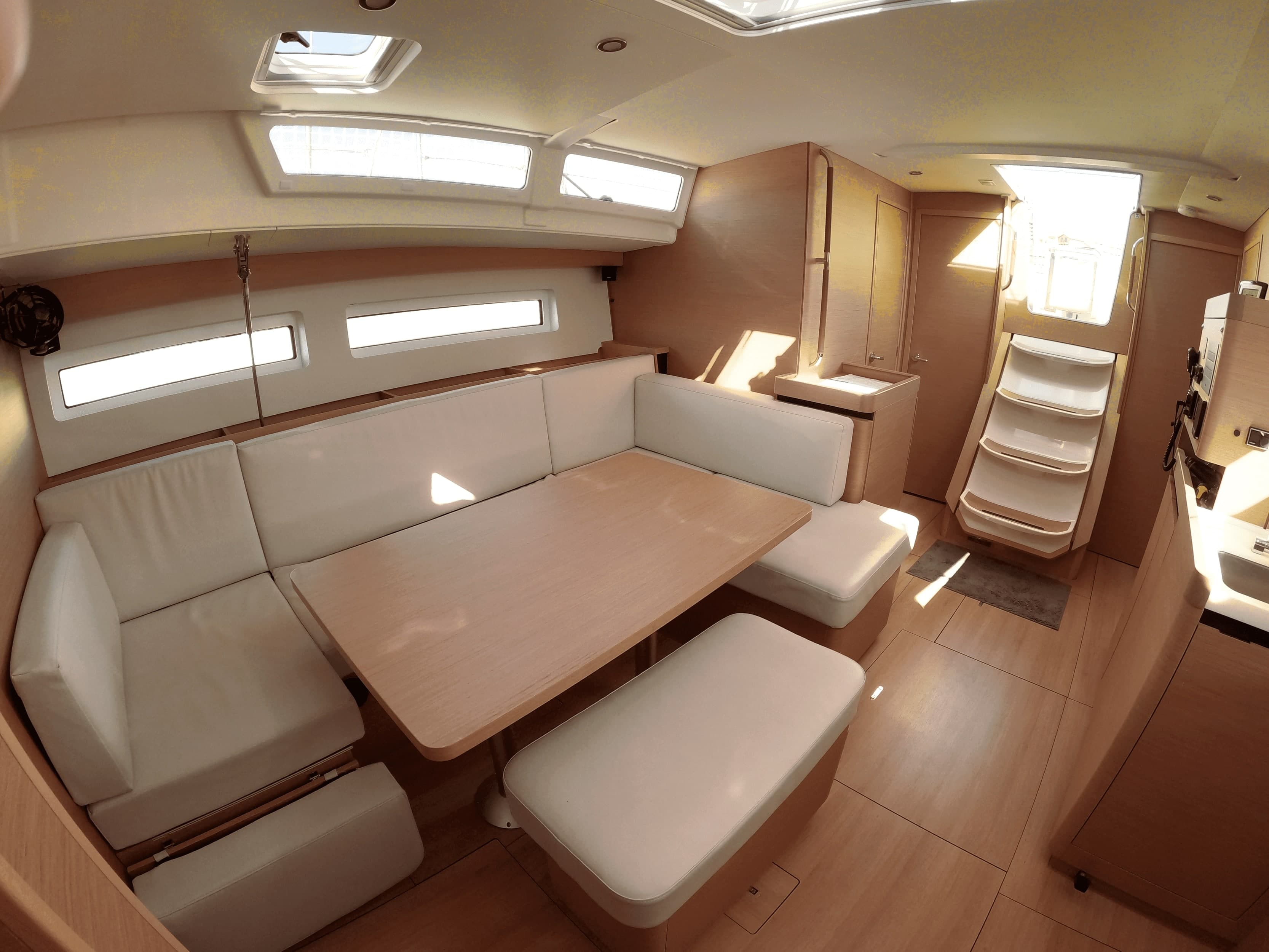 Boat interior